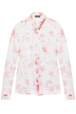 Floral motif shirt, zdjęcie 1 Floral motif shirt od Emporio Armani